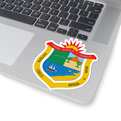 Escudo de Uribia La Guajira (Colombia) (Coat of Arms) STICKER Vinyl Kiss-Cut Decal - The Sticker Space