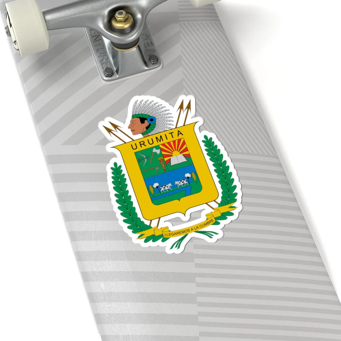 Escudo de Urumita (Colombia) (Coat of Arms) STICKER Vinyl Kiss-Cut Decal - The Sticker Space