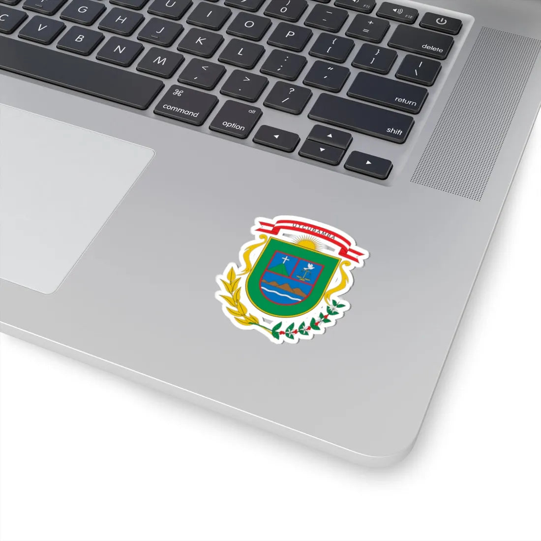 Escudo de Utcubamba (Peru) (Coat of Arms) STICKER Vinyl Kiss-Cut Decal - The Sticker Space