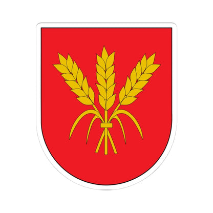 Escudo de Uterga (Spain) (Coat of Arms) STICKER Vinyl Kiss-Cut Decal 4 Inch White - The Sticker Space