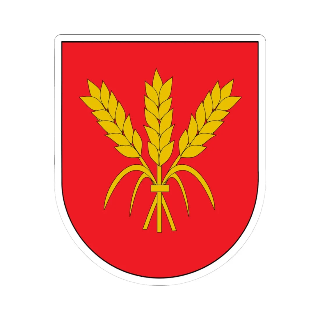 Escudo de Uterga (Spain) (Coat of Arms) STICKER Vinyl Kiss-Cut Decal - The Sticker Space