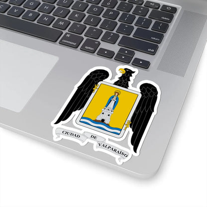 Escudo de Valparaíso Chile (Chile) (Coat of Arms) STICKER Vinyl Kiss-Cut Decal - The Sticker Space