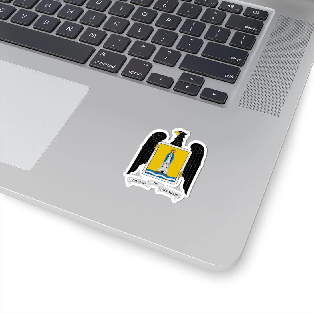 Escudo de Valparaíso Chile (Chile) (Coat of Arms) STICKER Vinyl Kiss-Cut Decal - The Sticker Space