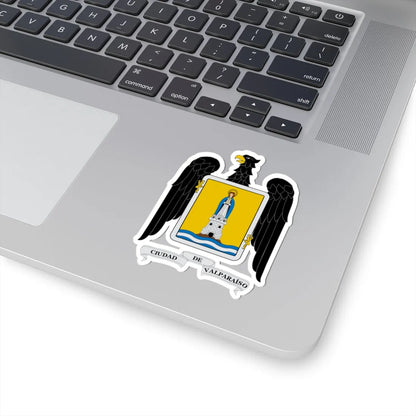 Escudo de Valparaíso Chile (Chile) (Coat of Arms) STICKER Vinyl Kiss-Cut Decal - The Sticker Space