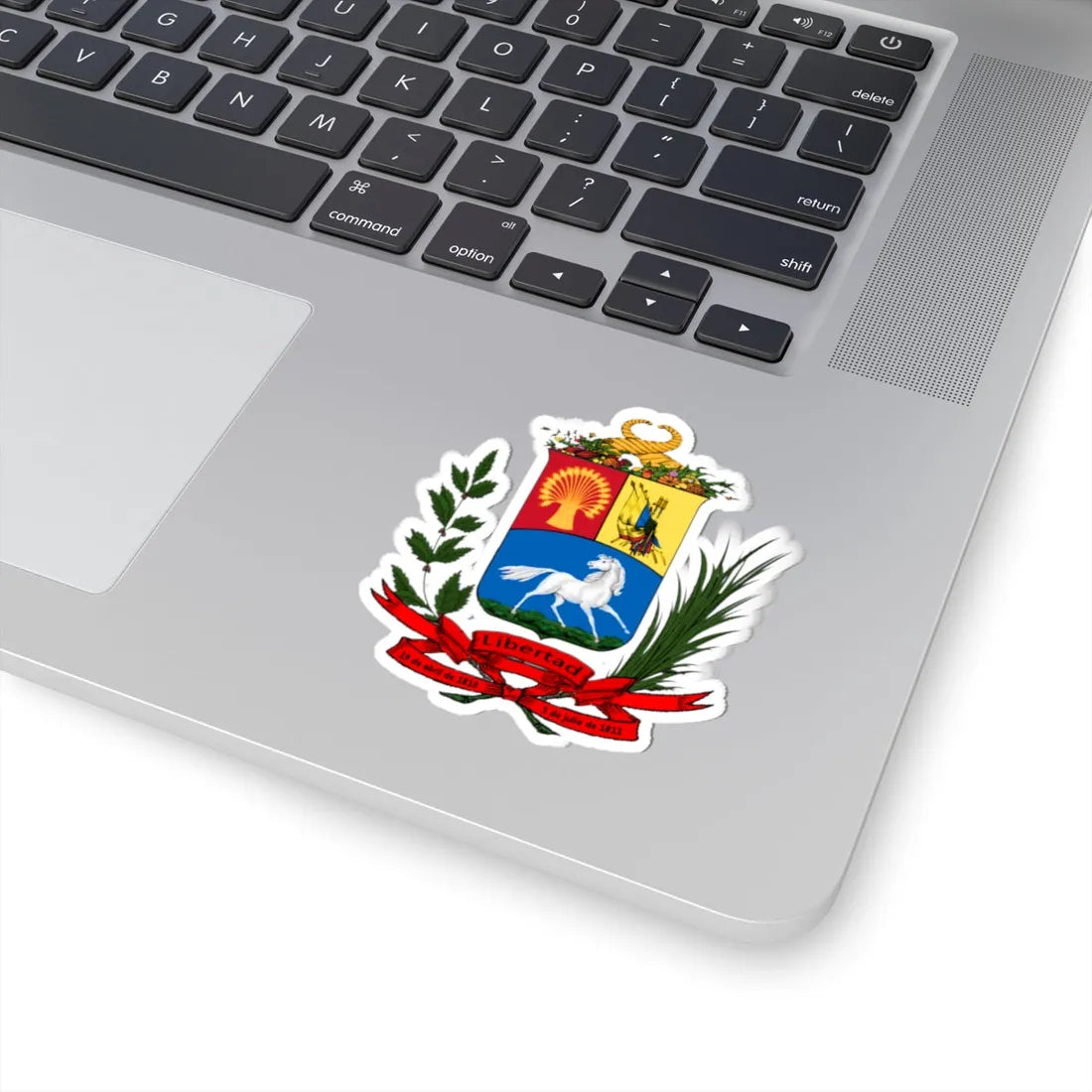 Escudo de Venezuela 1836-1863 (United States) (Coat of Arms) STICKER Vinyl Kiss-Cut Decal - The Sticker Space
