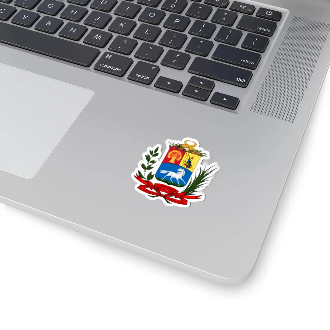 Escudo de Venezuela 1836-1863 (Venezuela) (Coat of Arms) STICKER Vinyl Kiss-Cut Decal - The Sticker Space