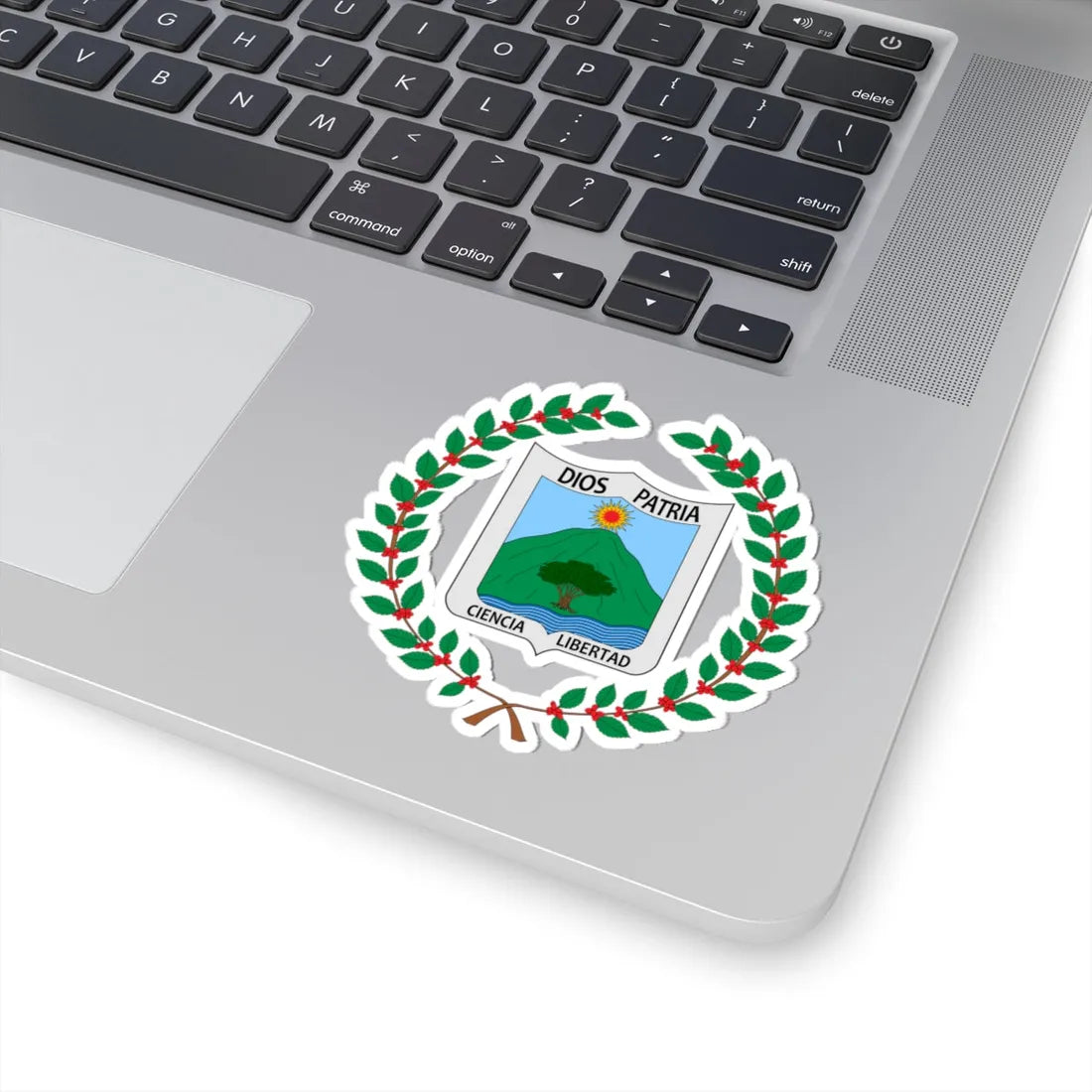 Escudo de Vergara Cundinamarca (Colombia) (Coat of Arms) STICKER Vinyl Kiss-Cut Decal - The Sticker Space