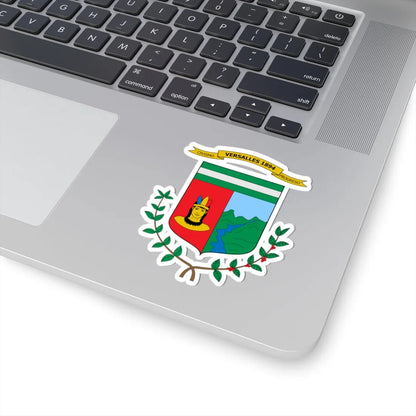 Escudo de Versalles Valle del Cauca (Colombia) (Coat of Arms) STICKER Vinyl Kiss-Cut Decal - The Sticker Space
