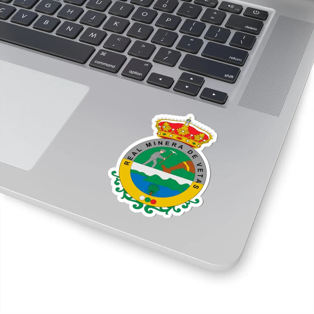 Escudo de Vetas Santander (Colombia) (Coat of Arms) STICKER Vinyl Kiss-Cut Decal - The Sticker Space