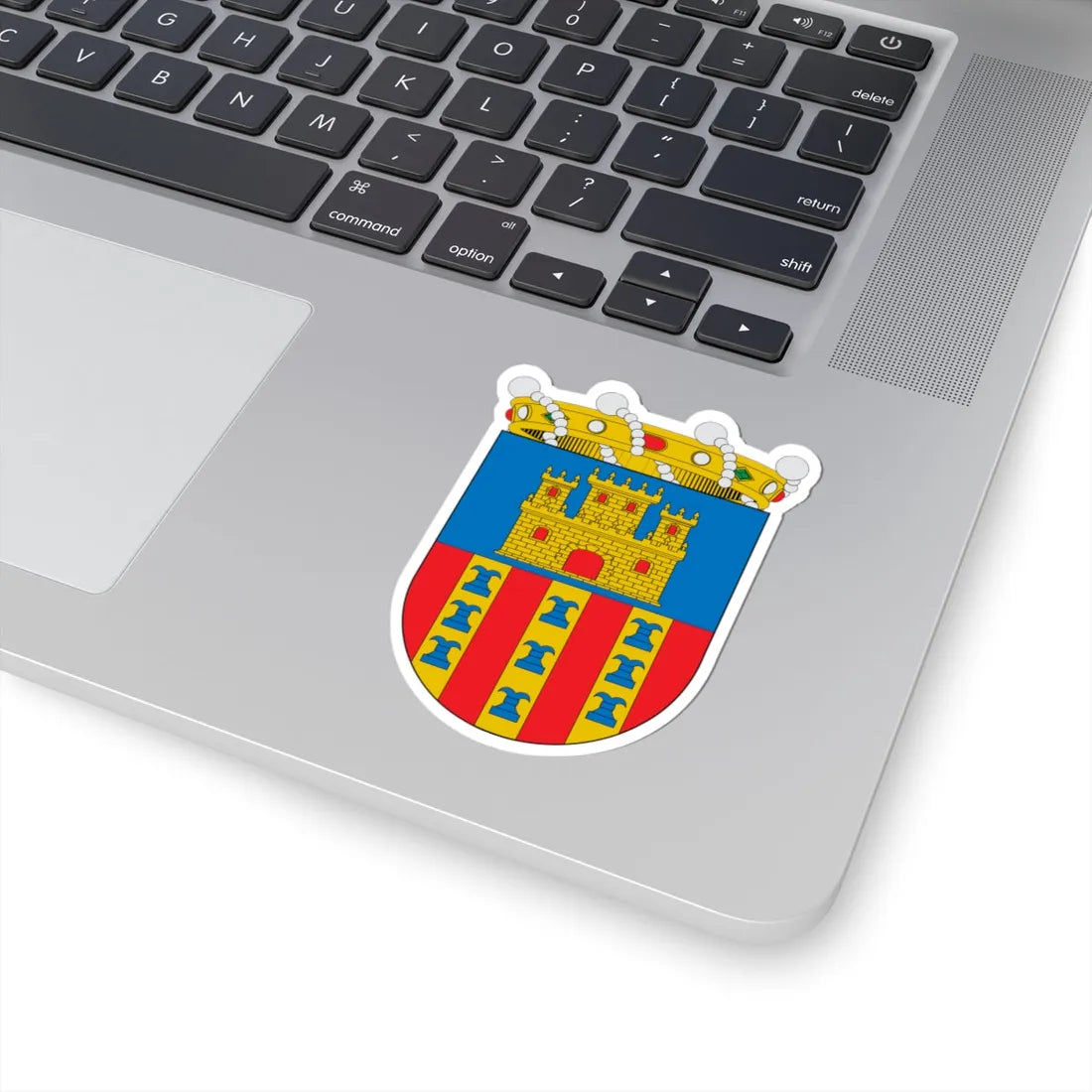 Escudo de Vilademuls 1963 (Spain) (Coat of Arms) STICKER Vinyl Kiss-Cut Decal - The Sticker Space