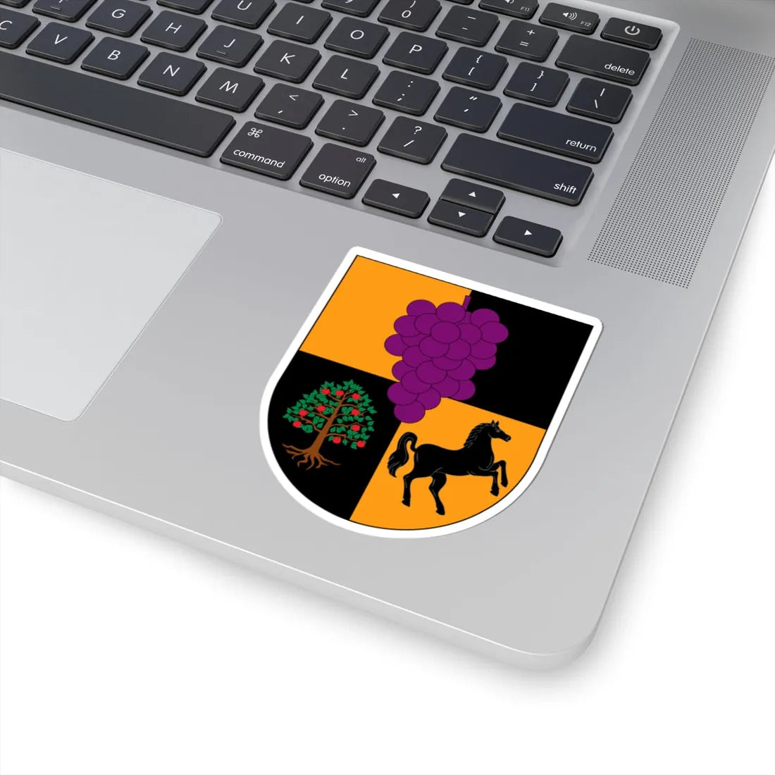 Escudo de Villa Alegre (Chile) (Coat of Arms) STICKER Vinyl Kiss-Cut Decal - The Sticker Space