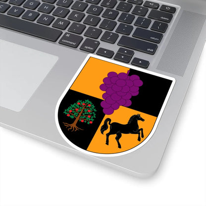 Escudo de Villa Alegre (Chile) (Coat of Arms) STICKER Vinyl Kiss-Cut Decal - The Sticker Space