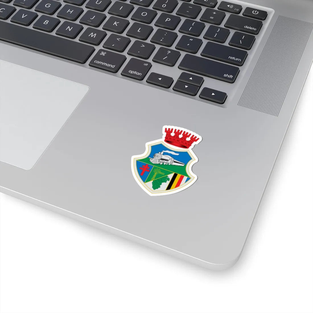 Escudo de Villa Alemana (Chile) (Coat of Arms) STICKER Vinyl Kiss-Cut Decal - The Sticker Space
