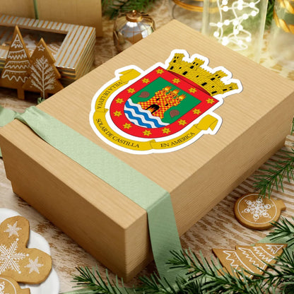 Escudo de Villa de Leyva (Colombia) (Coat of Arms) STICKER Vinyl Kiss-Cut Decal - The Sticker Space