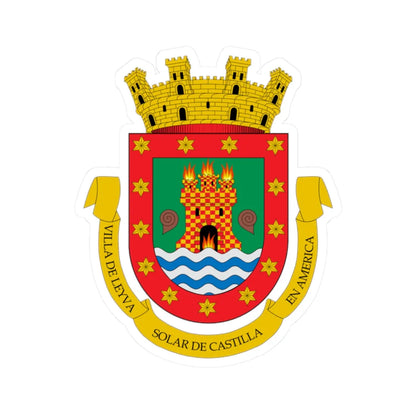 Escudo de Villa de Leyva (Colombia) (Coat of Arms) STICKER Vinyl Kiss-Cut Decal - The Sticker Space