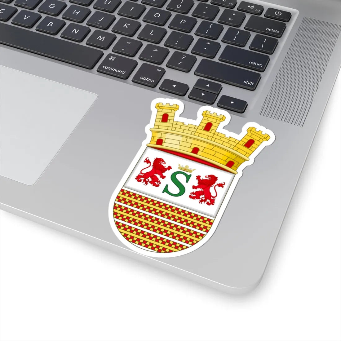 Escudo de Villa Hernandarias Entre Ríos (Argentina) (Coat of Arms) STICKER Vinyl Kiss-Cut Decal - The Sticker Space