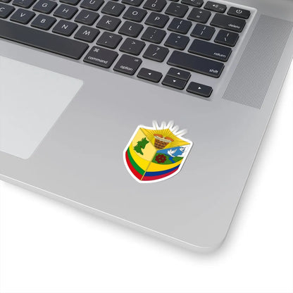 Escudo de Villa Rica - Cauca (Colombia) (Coat of Arms) STICKER Vinyl Kiss-Cut Decal - The Sticker Space