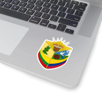 Escudo de Villa Rica - Cauca (Colombia) (Coat of Arms) STICKER Vinyl Kiss-Cut Decal - The Sticker Space