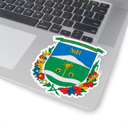 Escudo de Villamaria Caldas (Colombia) (Coat of Arms) STICKER Vinyl Kiss-Cut Decal - The Sticker Space