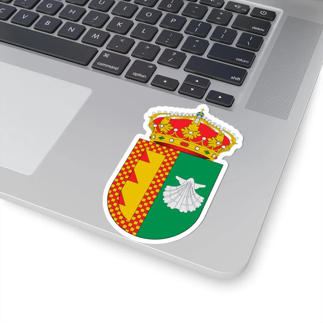 Escudo de Villanueva de San Juan (Spain) (Coat of Arms) STICKER Vinyl Kiss-Cut Decal - The Sticker Space