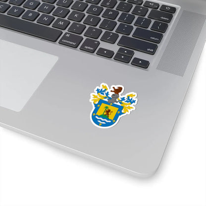 Escudo de Villarrica (Chile) (Coat of Arms) STICKER Vinyl Kiss-Cut Decal - The Sticker Space