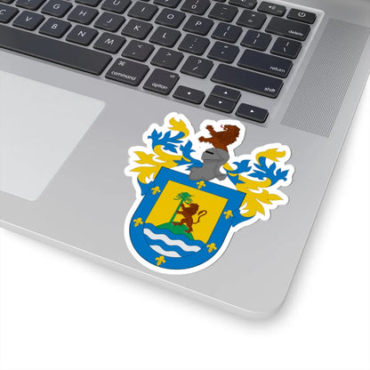Escudo de Villarrica (Chile) (Coat of Arms) STICKER Vinyl Kiss-Cut Decal - The Sticker Space