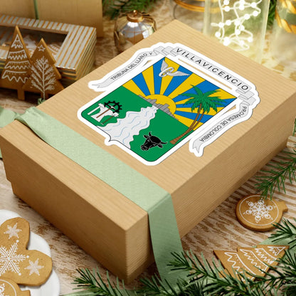 Escudo de Villavicencio (Colombia) (Coat of Arms) STICKER Vinyl Kiss-Cut Decal - The Sticker Space