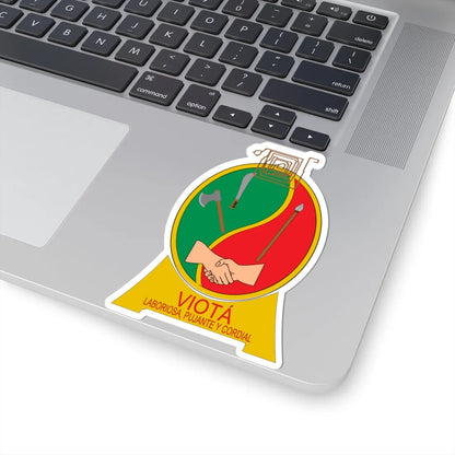 Escudo de Viotá (Colombia) (Coat of Arms) STICKER Vinyl Kiss-Cut Decal - The Sticker Space