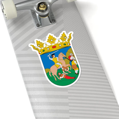 Escudo de Vélez-Málaga (Spain) (Coat of Arms) STICKER Vinyl Kiss-Cut Decal - The Sticker Space