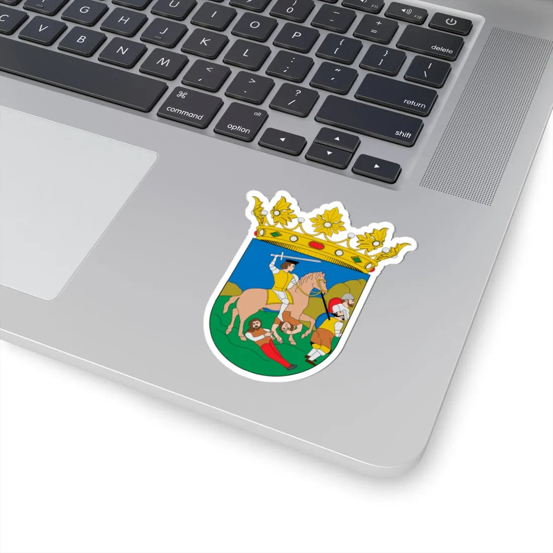 Escudo de Vélez-Málaga (Spain) (Coat of Arms) STICKER Vinyl Kiss-Cut Decal - The Sticker Space