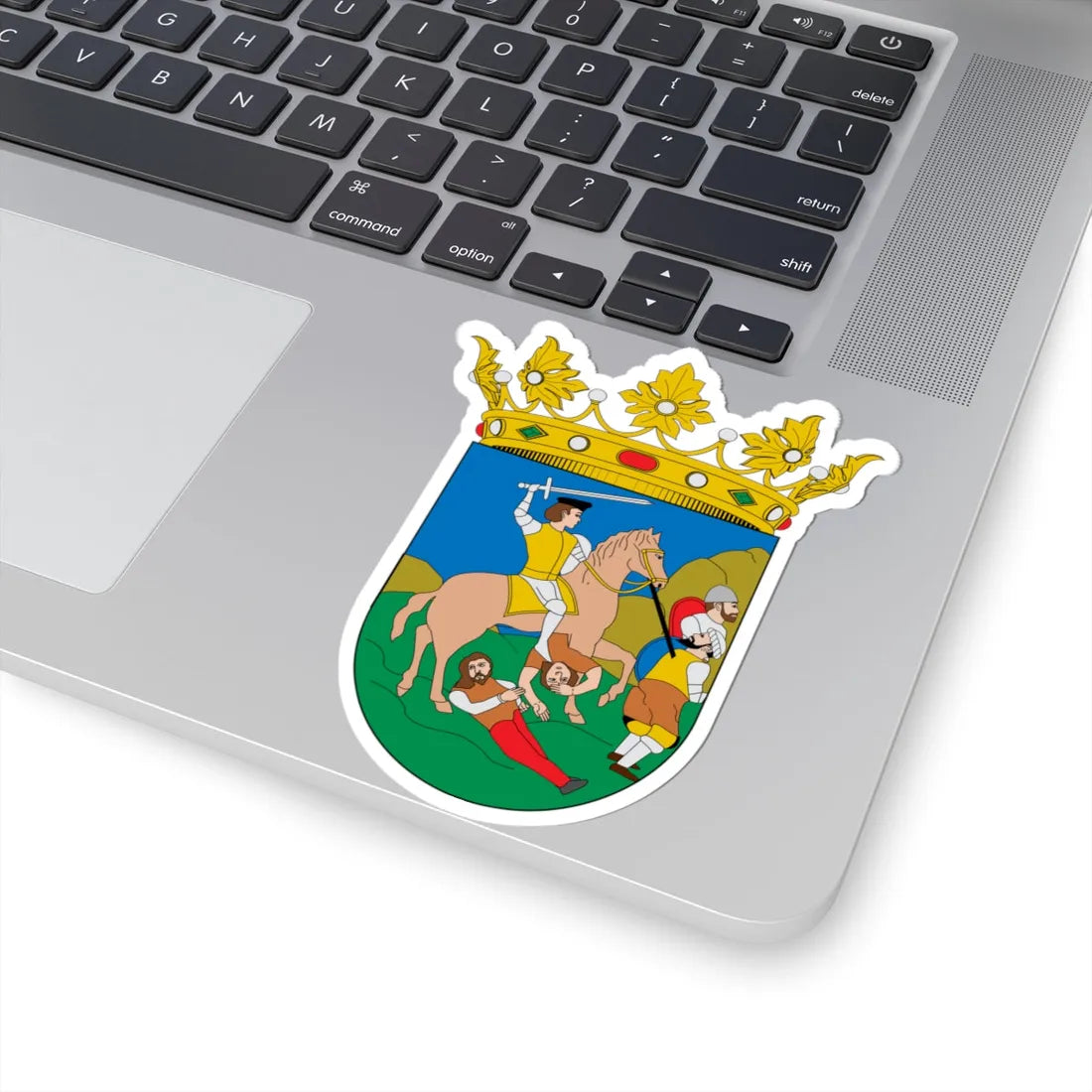 Escudo de Vélez-Málaga (Spain) (Coat of Arms) STICKER Vinyl Kiss-Cut Decal - The Sticker Space