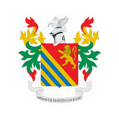 Escudo de Vélez Santander (Colombia) (Coat of Arms) STICKER Vinyl Kiss-Cut Decal - The Sticker Space