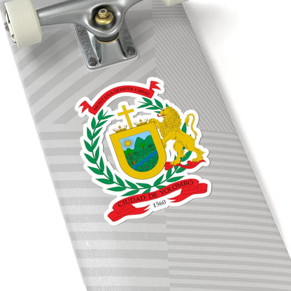 Escudo de Yolombó (Colombia) (Coat of Arms) STICKER Vinyl Kiss-Cut Decal - The Sticker Space