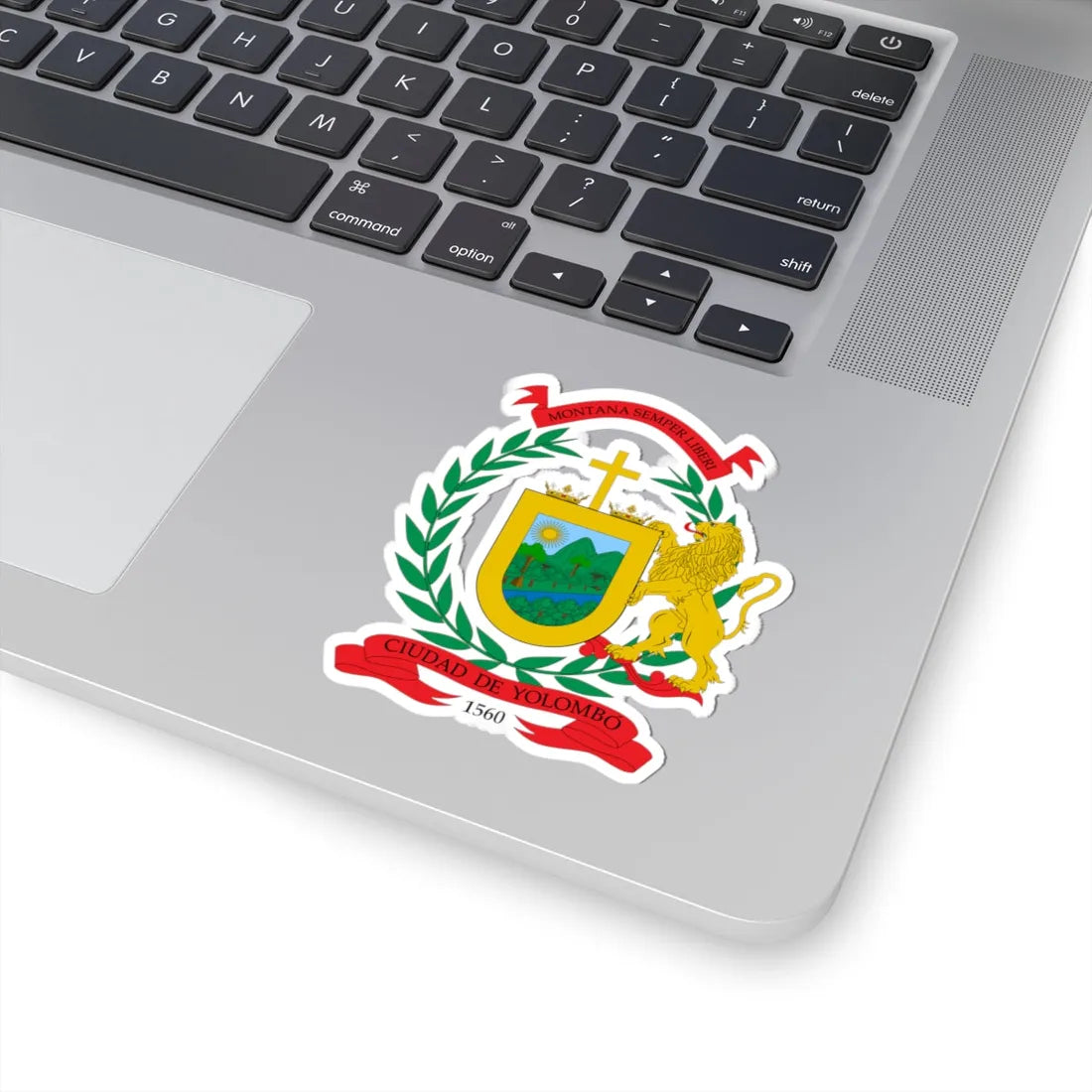 Escudo de Yolombó (Colombia) (Coat of Arms) STICKER Vinyl Kiss-Cut Decal - The Sticker Space
