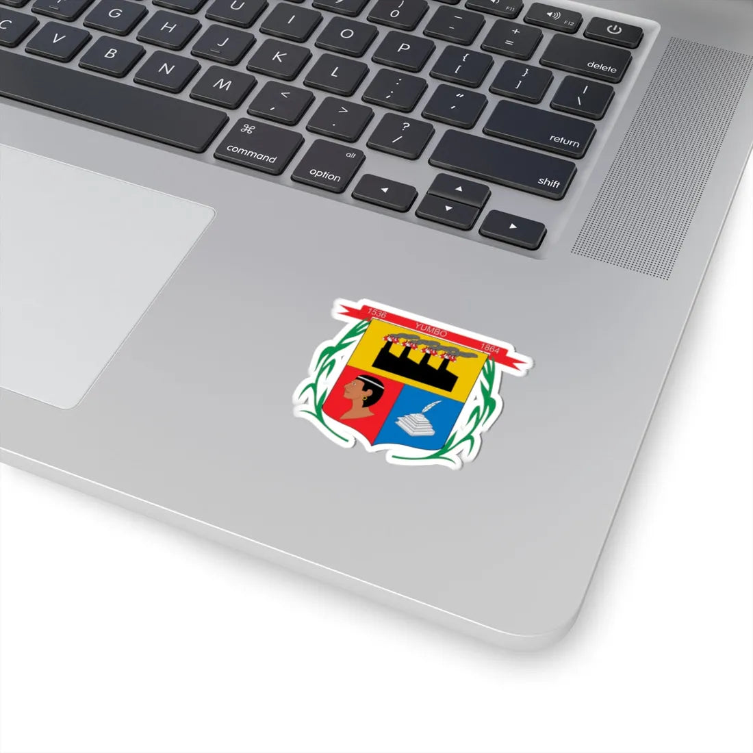 Escudo de Yumbo Valle del Cauca (Colombia) (Coat of Arms) STICKER Vinyl Kiss-Cut Decal - The Sticker Space