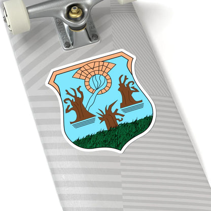 Escudo de Yuriria Guanajuato México (Mexico) (Coat of Arms) STICKER Vinyl Kiss-Cut Decal - The Sticker Space