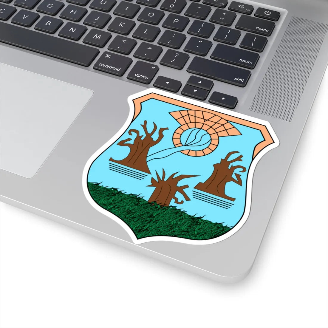 Escudo de Yuriria Guanajuato México (Mexico) (Coat of Arms) STICKER Vinyl Kiss-Cut Decal - The Sticker Space