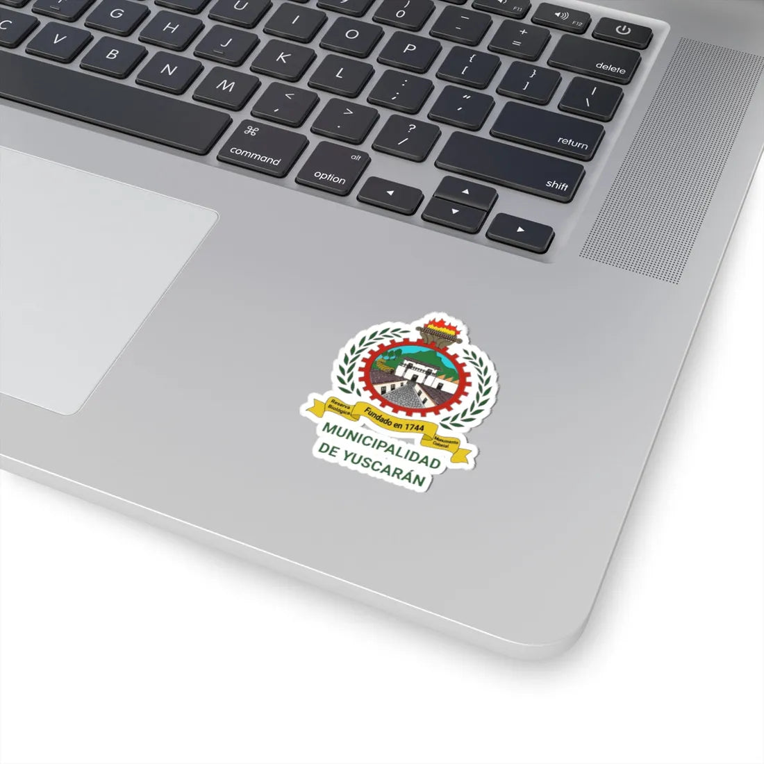 Escudo de Yuscaran (Honduras) (Coat of Arms) STICKER Vinyl Kiss-Cut Decal - The Sticker Space