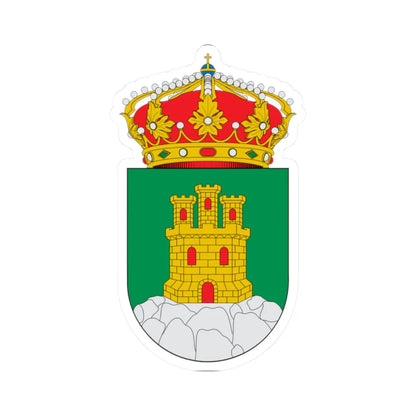 Escudo de Zagra (Spain) (Coat of Arms) STICKER Vinyl Kiss-Cut Decal 2 Inch White - The Sticker Space