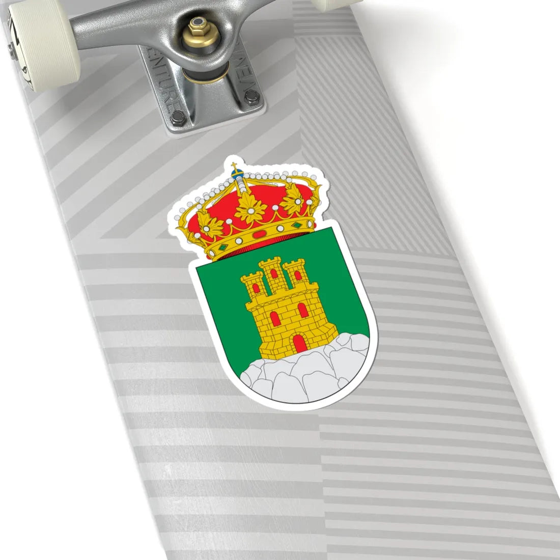 Escudo de Zagra (Spain) (Coat of Arms) STICKER Vinyl Kiss-Cut Decal - The Sticker Space