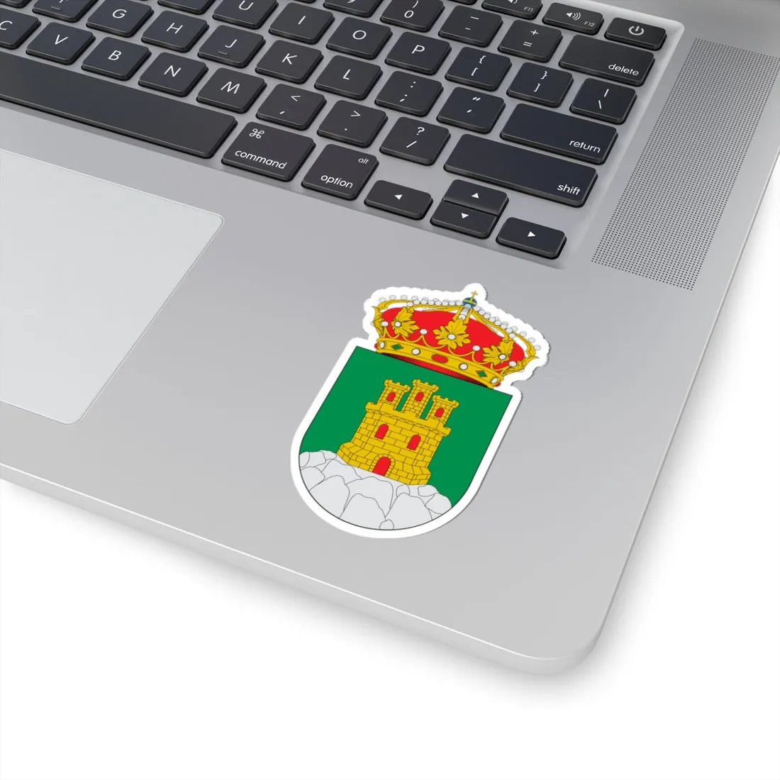Escudo de Zagra (Spain) (Coat of Arms) STICKER Vinyl Kiss-Cut Decal - The Sticker Space