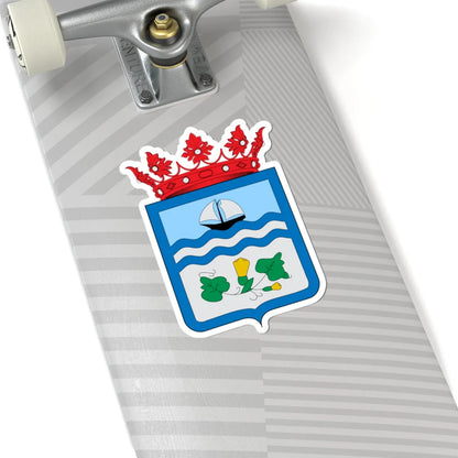 Escudo de Zapallar (Chile) (Coat of Arms) STICKER Vinyl Kiss-Cut Decal - The Sticker Space