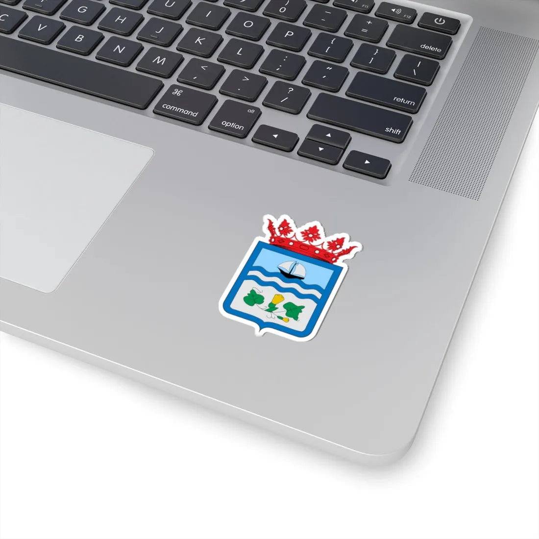Escudo de Zapallar (Chile) (Coat of Arms) STICKER Vinyl Kiss-Cut Decal - The Sticker Space