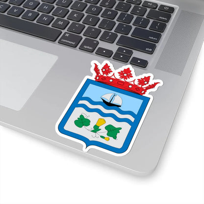 Escudo de Zapallar (Chile) (Coat of Arms) STICKER Vinyl Kiss-Cut Decal - The Sticker Space