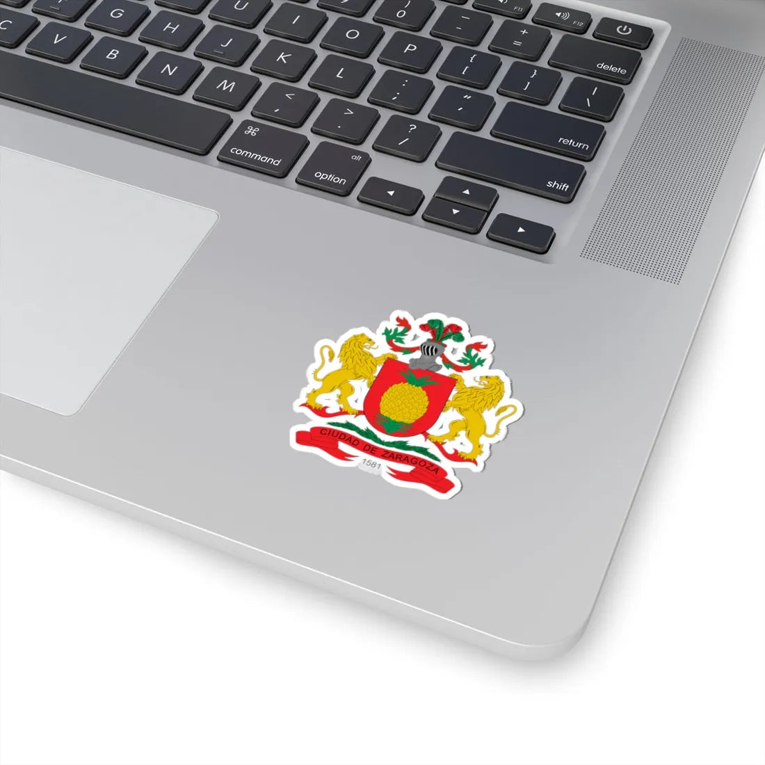 Escudo de Zaragoza Antioquia (Colombia) (Coat of Arms) STICKER Vinyl Kiss-Cut Decal - The Sticker Space