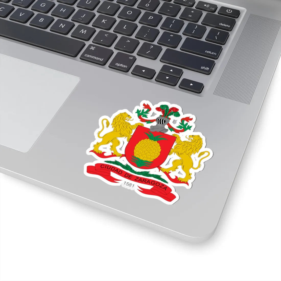 Escudo de Zaragoza Antioquia (Colombia) (Coat of Arms) STICKER Vinyl Kiss-Cut Decal - The Sticker Space