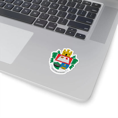 Escudo de Zipaquira (Colombia) (Coat of Arms) STICKER Vinyl Kiss-Cut Decal - The Sticker Space