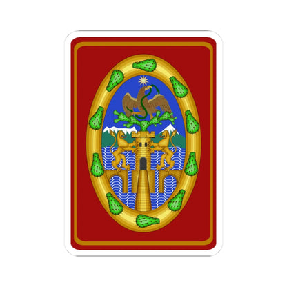 Escudo del Ayuntamiento de ciudad de México 1521-1929 (Mexico) (Coat of Arms) STICKER Vinyl Kiss-Cut Decal 3 Inch White - The Sticker Space
