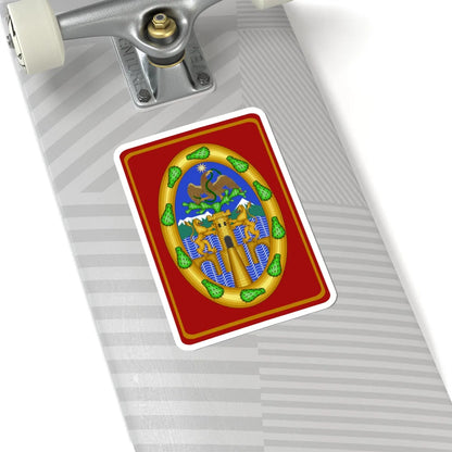 Escudo del Ayuntamiento de ciudad de México 1521-1929 (Mexico) (Coat of Arms) STICKER Vinyl Kiss-Cut Decal - The Sticker Space