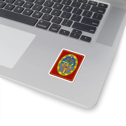 Escudo del Ayuntamiento de ciudad de México 1521-1929 (Mexico) (Coat of Arms) STICKER Vinyl Kiss-Cut Decal - The Sticker Space